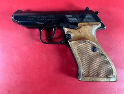 WALTHER PP SUPER 9x18 BLUED. 2 mags. Wood Grips. Excellent Condition - Image 11 of 15