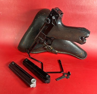 1937 Mauser P08 Luger S/42. 9mm. Holster. All matching. Excellent Condition - Image 1 of 19