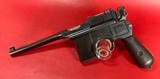 German Mauser Broomhandle 7.63x25mm C96, Stock Holster. Excellent Condition - Image 2 of 19