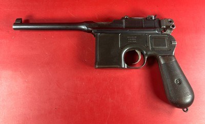 German Mauser Broomhandle 7.63x25mm C96, Stock Holster. Excellent Condition - Image 12 of 19