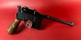 German Mauser Broomhandle 7.63x25mm C96, Stock Holster. Excellent Condition - Image 3 of 22
