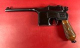 German Mauser Broomhandle 7.63x25mm C96, Stock Holster. Excellent Condition - Image 12 of 22