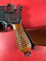 German Mauser Broomhandle 7.63x25mm C96, Stock Holster. Excellent Condition - Image 16 of 22