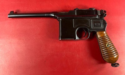 German Mauser Broomhandle 7.63x25mm C96, Stock Holster. Excellent Condition - Image 12 of 22