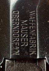 German Mauser Broomhandle 7.63x25mm C96, Stock Holster. Excellent Condition - Image 8 of 22