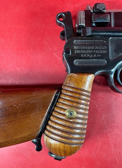 German Mauser Broomhandle 7.63x25mm C96, Stock Holster. Excellent Condition - Image 17 of 22