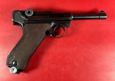 WWII 1941 Mauser P08 Luger BYF 9mm. Matching. Full rig. 2 Mags. Excellent - Image 13 of 18