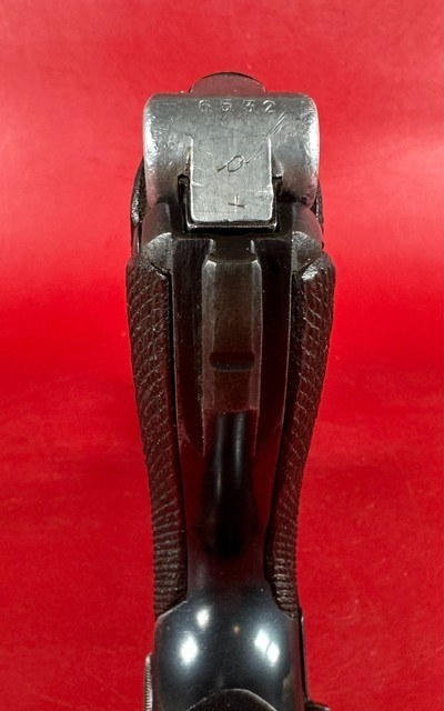 WWII 1941 Mauser P08 Luger BYF 9mm. Matching. Full rig. 2 Mags. Excellent - Image 11 of 18