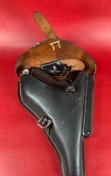 WWII 1941 Mauser P08 Luger BYF 9mm. Matching. Full rig. 2 Mags. Excellent - Image 16 of 18