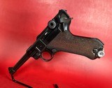 WWII 1941 Mauser P08 Luger BYF 9mm. Matching. Full rig. 2 Mags. Excellent - Image 2 of 18