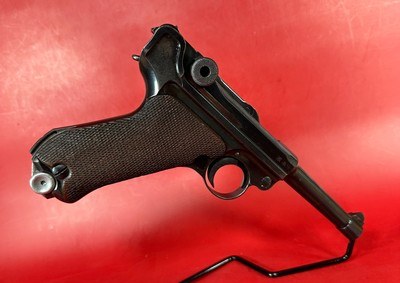 WWII 1941 Mauser P08 Luger BYF 9mm. Matching. Full rig. 2 Mags. Excellent - Image 3 of 18
