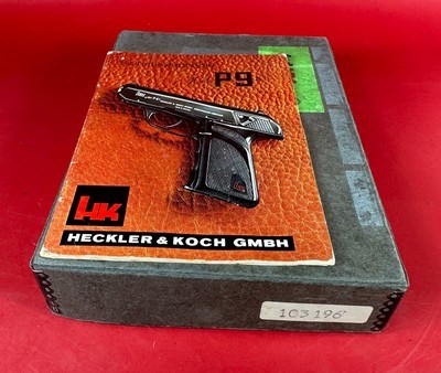 German Heckler & Koch H&K P9S 9mm MINT. 2 mags. Extra Buffer. Box - Image 15 of 15