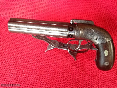 Allen & Thurber early Norwich Dragoon Pepperbox
