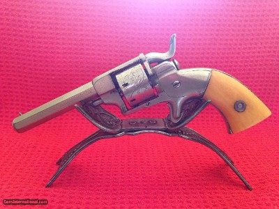 Allen & Wheelock Sidehammer .22 cal. 7 shot "Buttonhead" Revolver