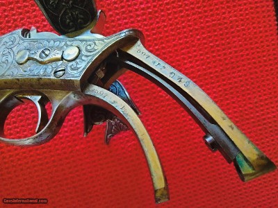 Remington 1871 Army Rolling Block Pistol - Presentation Grade