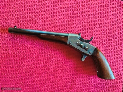 Remington Model 1865 Navy Rolling Block Pistol - Fine plus condition