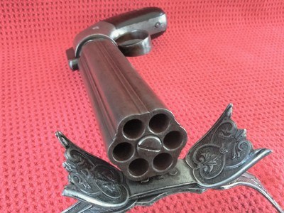 Allen & Thurber Primitive Grafton Dragoon Pepperbox. - Image 4 of 6