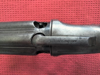 Allen & Thurber Primitive Grafton Dragoon Pepperbox. - Image 6 of 6