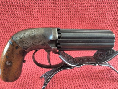 Allen & Thurber Medium Frame Hammerless Pepperbox - Image 4 of 7