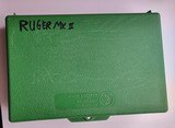 Ruger MKII 5.5" Bull Barrel Target, Used, TruGlo front sight, Rosewood Grips, Volquartsen trigger - 13 of 13