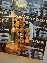 Sellier & Bellot SB45A 45 Auto Ammunition 7, 50rd boxes 350 rounds 230gr FMJ S&B - 3 of 3