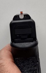 Glock 26 Gen 3 Pistol 9mm 2,10rd mags, Ameriglo Night sights Talon grip - 6 of 15