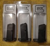 Glock 27 9rd Magazines G27 40 S&W Lot of 3 Factory new in package - 1 of 2