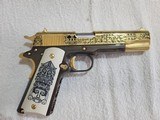 Colt Talo Seattle Engraving Aztec .38 Super Pistol - 3 of 7