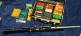Shilen Leupold Match .222 Benchrest Rifle + Dies, Precision Mic, Ammo, Brass Primed and Unprimed Plus More! - 1 of 9