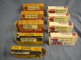 257 Roberts, Norma brass, Winchester ammo + brass. Totals 157 pieces + Winchester Bear Box. - 1 of 12
