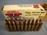 257 Roberts, Norma brass, Winchester ammo + brass. Totals 157 pieces + Winchester Bear Box. - 12 of 12