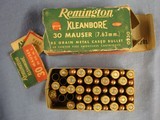 30 Mauser(7.63x25mm) Remington factory ammo. 188 rounds + 9 empties. All in factory boxes. Free shipping - 3 of 10