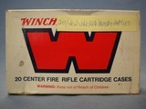 .22-250 Remington caliber, new, unfired Winchester brass. 2/boxes of 20 ea = 40 pieces. Free shipping. - 3 of 10