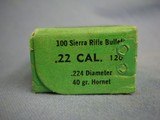 22 Jet, 22 Hornet, 222, 223, 22-250 Remington, 6.5 Creedmoor. 606 assorted bullets. Free shipping via USPS Priority Mail. - 4 of 15