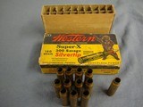 300 Savage brass, 29 pieces. In collectible Peters and Western grizzly bear boxes. Free USPS Priority Mail shipping. - 8 of 15