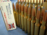 Winchester X2704, 270 Winchester 150 gr Power Point(S.P.) cartridges(90 ea) + 20 Remington cases + 100 Sierra bullets. Free shipping. - 3 of 15