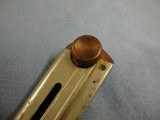 Luger P08 magazine. WWI era. Wood floor plate #'d 717 C. Quite nice, no damage. Free USPS Priority Mail shipping, insured - 11 of 15