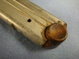 Luger P08 magazine. WWI era. Wood floor plate #'d 717 C. Quite nice, no damage. Free USPS Priority Mail shipping, insured - 9 of 15