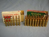 264 Winchester Magnum ammo. 140 grain, 18 Remington, 6 Winchester. Free shipping. - 1 of 7