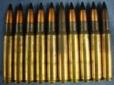 .30-06 black tip US military cartridges. 20 rounds head stamped LC 53(Lake City Ordinance Plant 1953) Free UPS shipping. - 2 of 6
