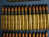 .30-06 black tip US military cartridges. 46 rounds:18-U 43(Utah Ordinance Plant), 28 LC 53(Lake City Ordinance Plant). Free UPS shipping. - 3 of 12