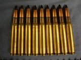 .30-06 black tip US military cartridges. 46 rounds:18-U 43(Utah Ordinance Plant), 28 LC 53(Lake City Ordinance Plant). Free UPS shipping. - 8 of 12