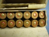 .30-06 black tip US military cartridges. 46 rounds:18-U 43(Utah Ordinance Plant), 28 LC 53(Lake City Ordinance Plant). Free UPS shipping. - 6 of 12