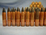 30 caliber US military black tip bullets. 37 each, pulled from .30-06, LC 53. Free USPS Priority Mail shipping. - 3 of 10