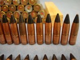 30 caliber US military black tip bullets. 37 each, pulled from .30-06, LC 53. Free USPS Priority Mail shipping. - 8 of 10