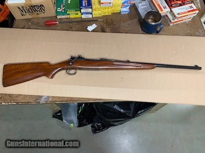Winchester Model 54 Carbine 1928 Lyman Sight All Original.