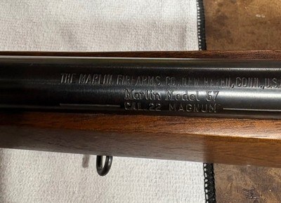 Marlin Model 57 "Levermatic" .22WMR Pristine Example - Image 18 of 20