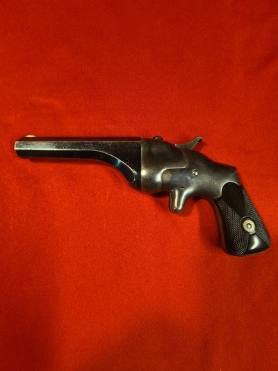 Connecticut Firearms, "Hammond BullDog" derringer, 44RF. for sale - Image 3 of 10