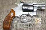 Smith & Wesson Model 60-1, .38 Spl., 2” bbl. with factory adjustable sights - 1 of 6