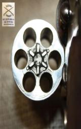 Colt Python, .357 Magnum, 2-½” bbl, factory nickel mfg 1965. - 6 of 13